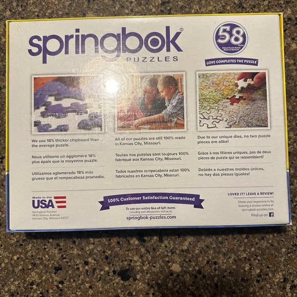 Springbok Toys 50 Piece Puzzle Round Poshmark